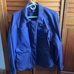 Nike Purple Womens XLARGE Swoosh Utility Jacket